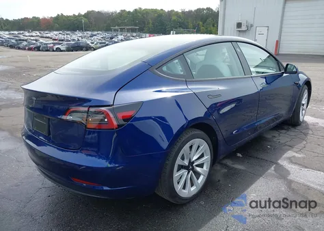 2023 Tesla Model 3 Rear-Wheel Drive from USA, damaged, VIN 5YJ3E1EA8PF655394